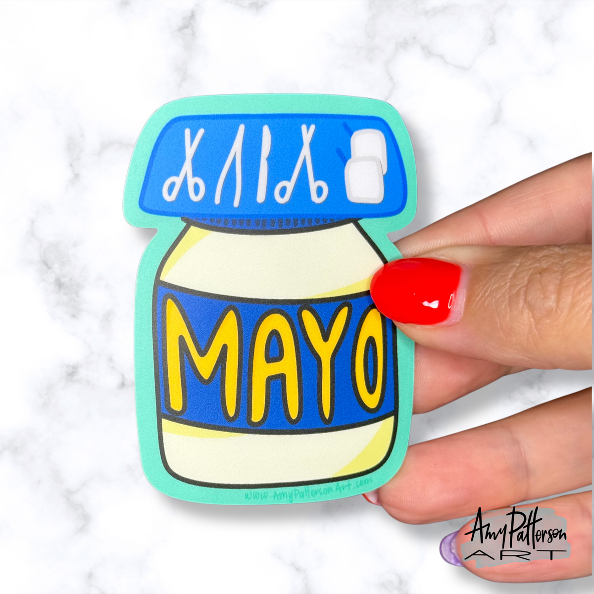 Mayo Stand Sticker