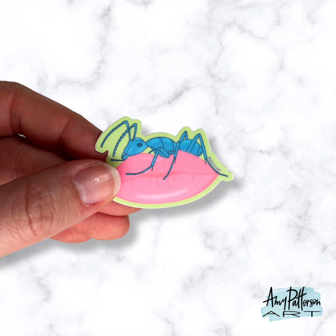 Ant Lip Sticker