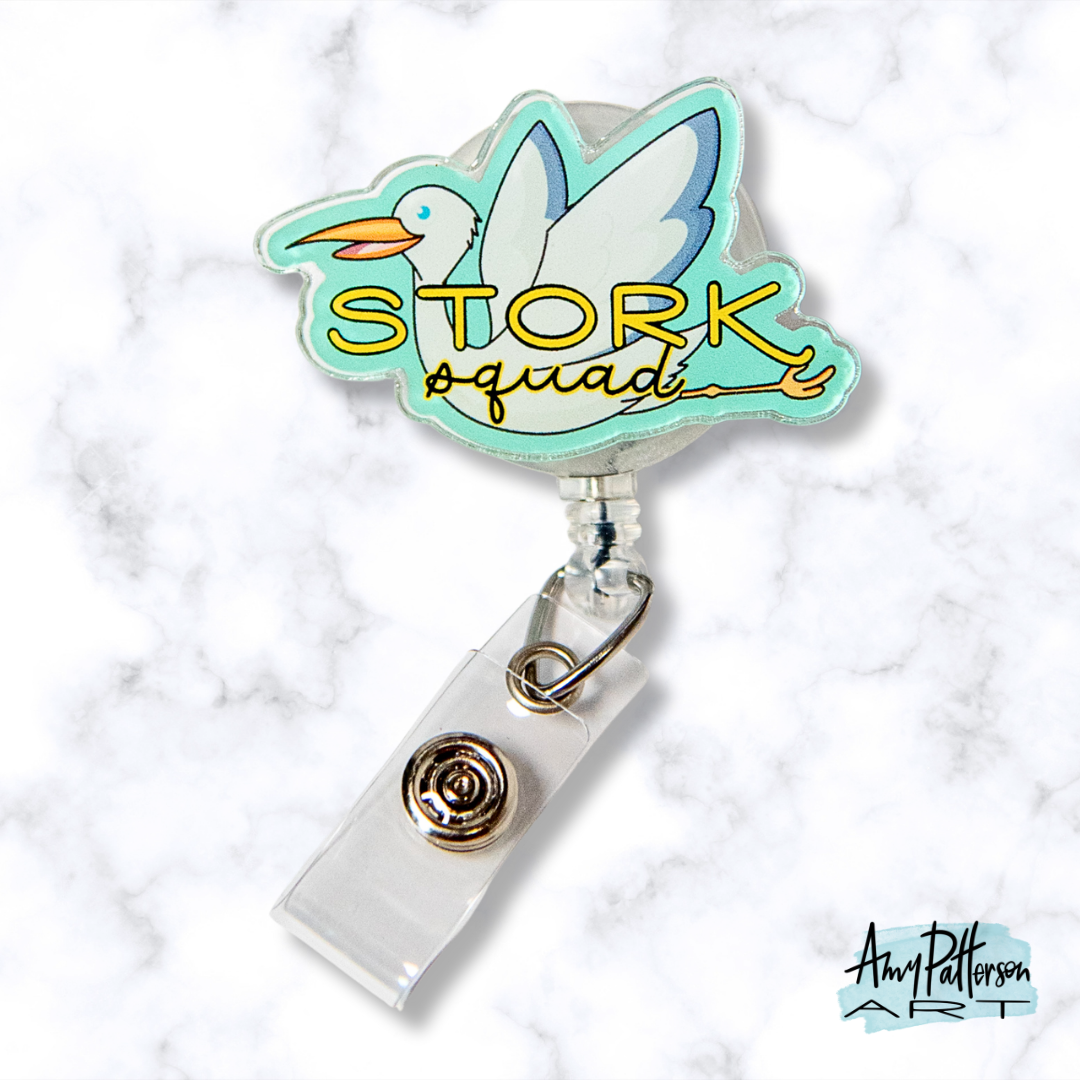 Stork Squad Badge Reel