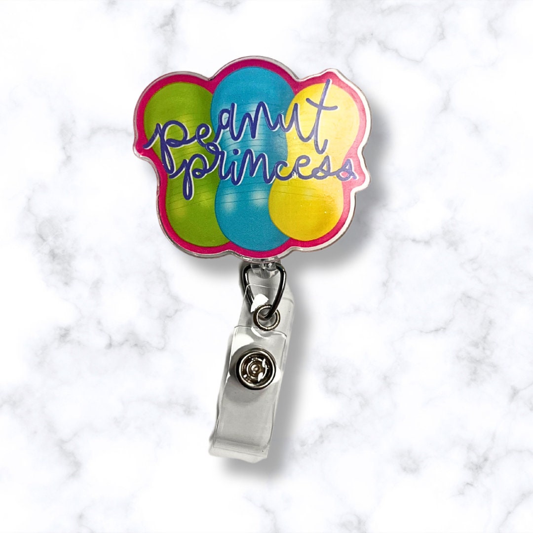 Peanut Princess Peanut Ball Badge Reel