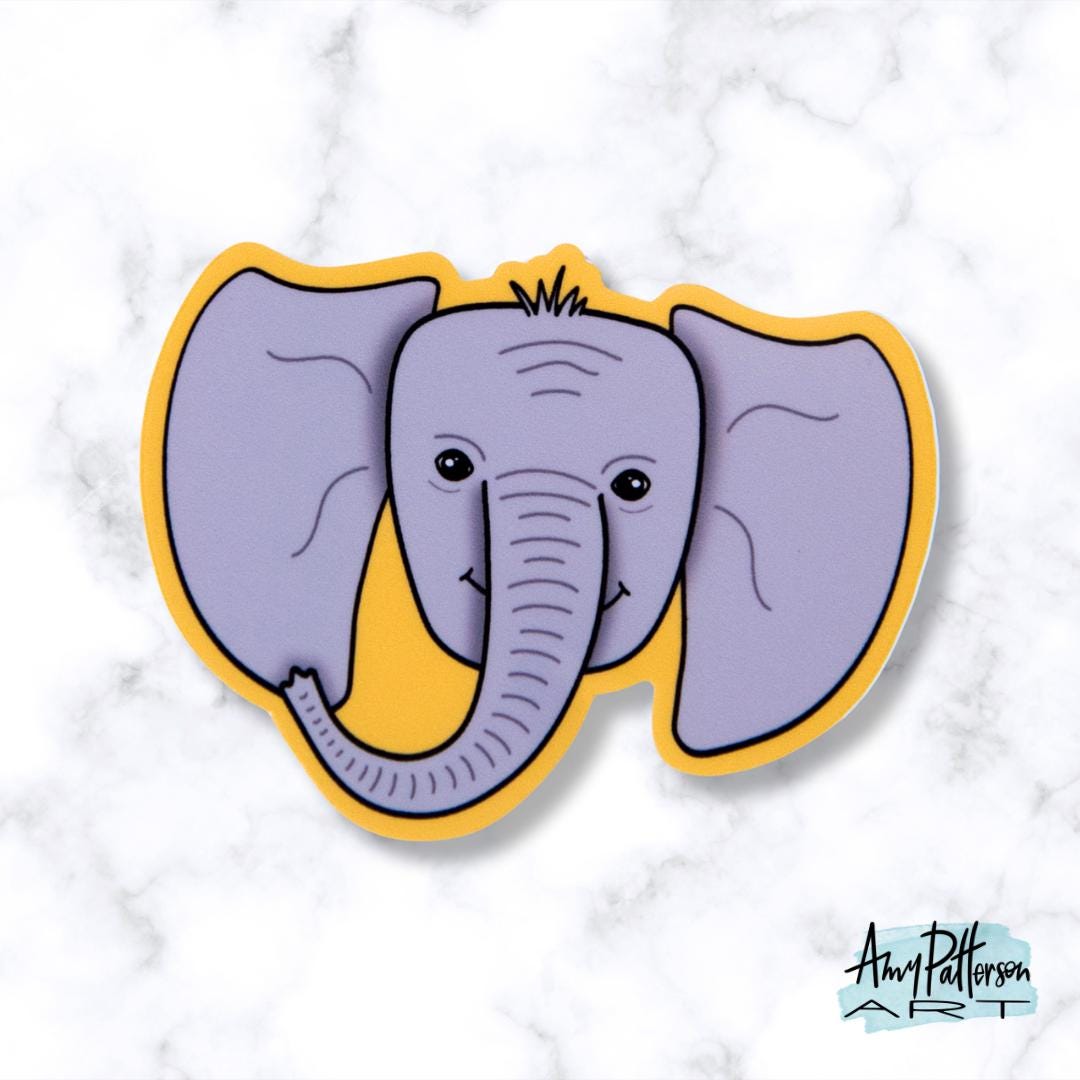 Ellie the Elephant Sticker