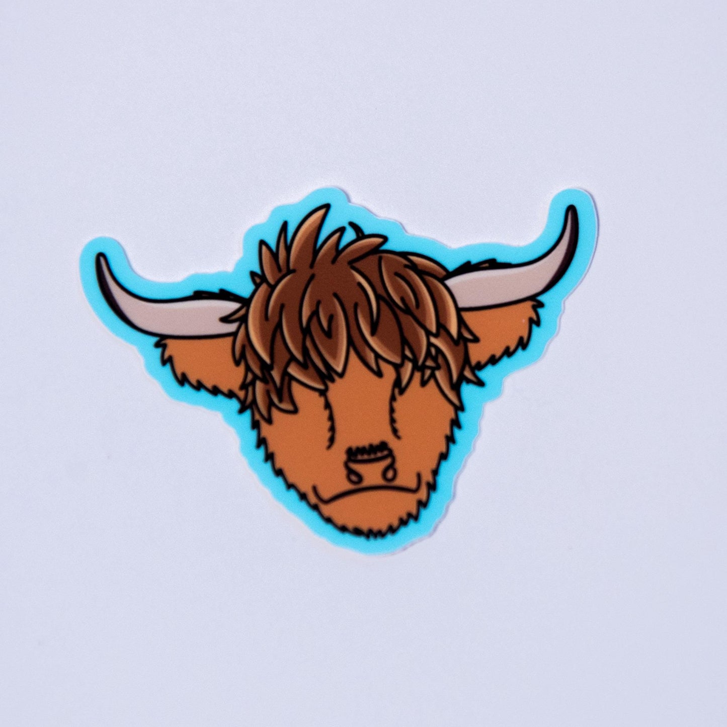 Harry the Highland Cow Sticker