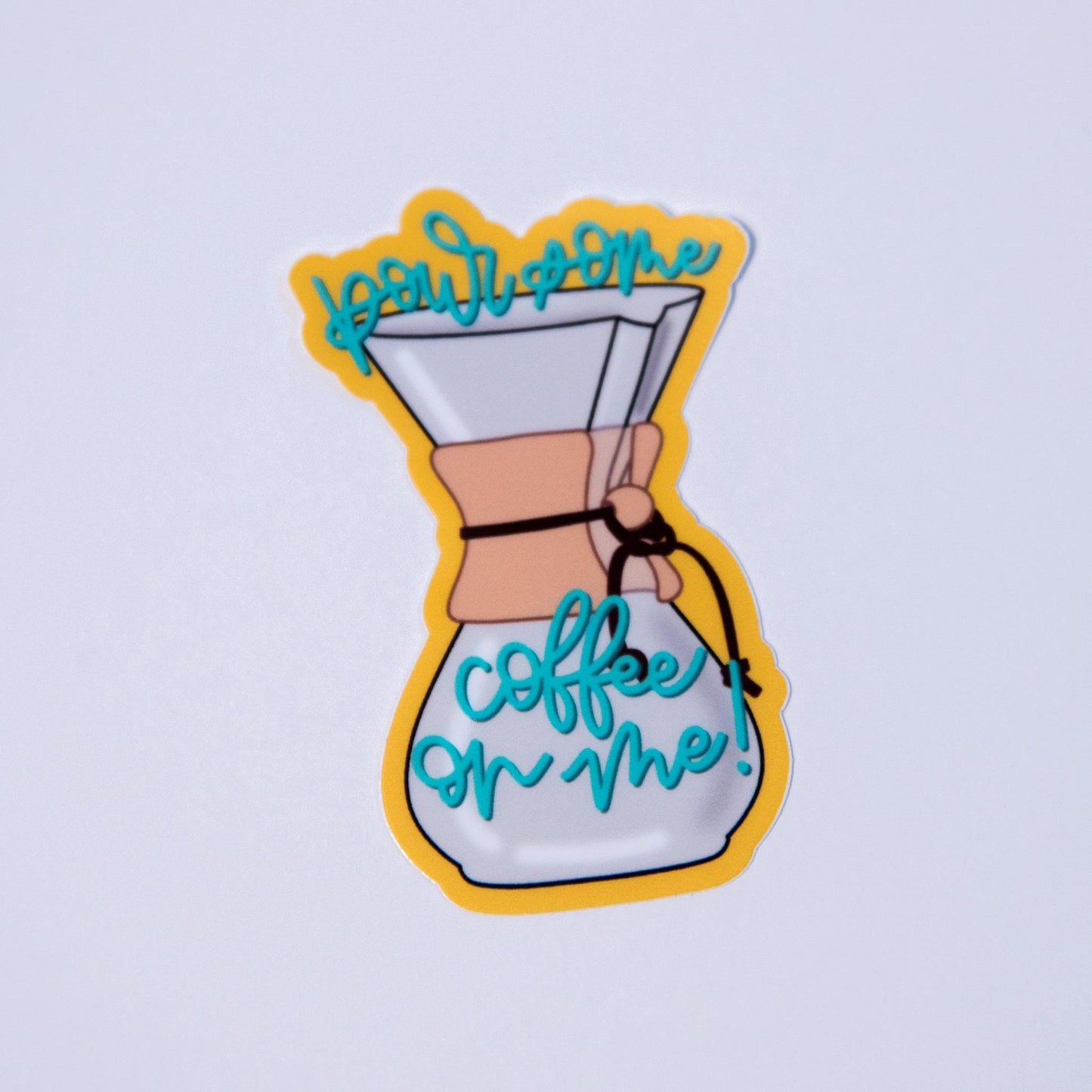 Pour Over Coffee Sticker