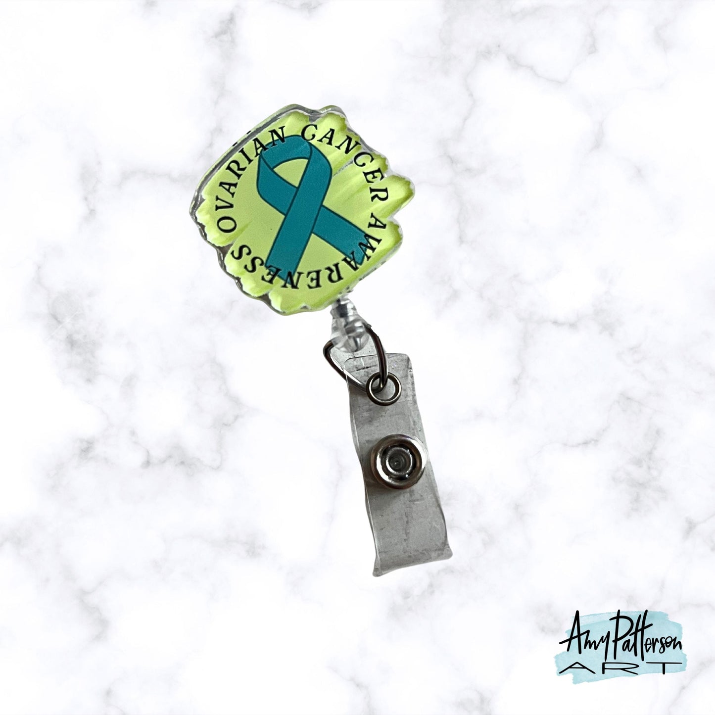Ovarian Cancer Awareness Badge Reel