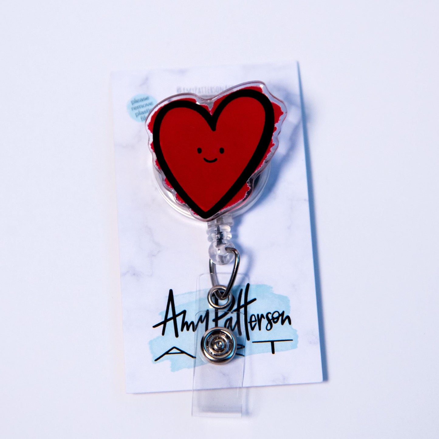 Valentines Day Heart Badge Reel - LIMITED EDITION