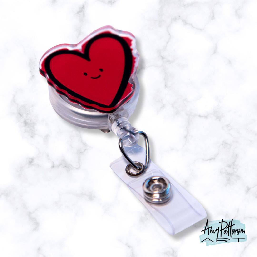 Valentines Day Heart Badge Reel - LIMITED EDITION