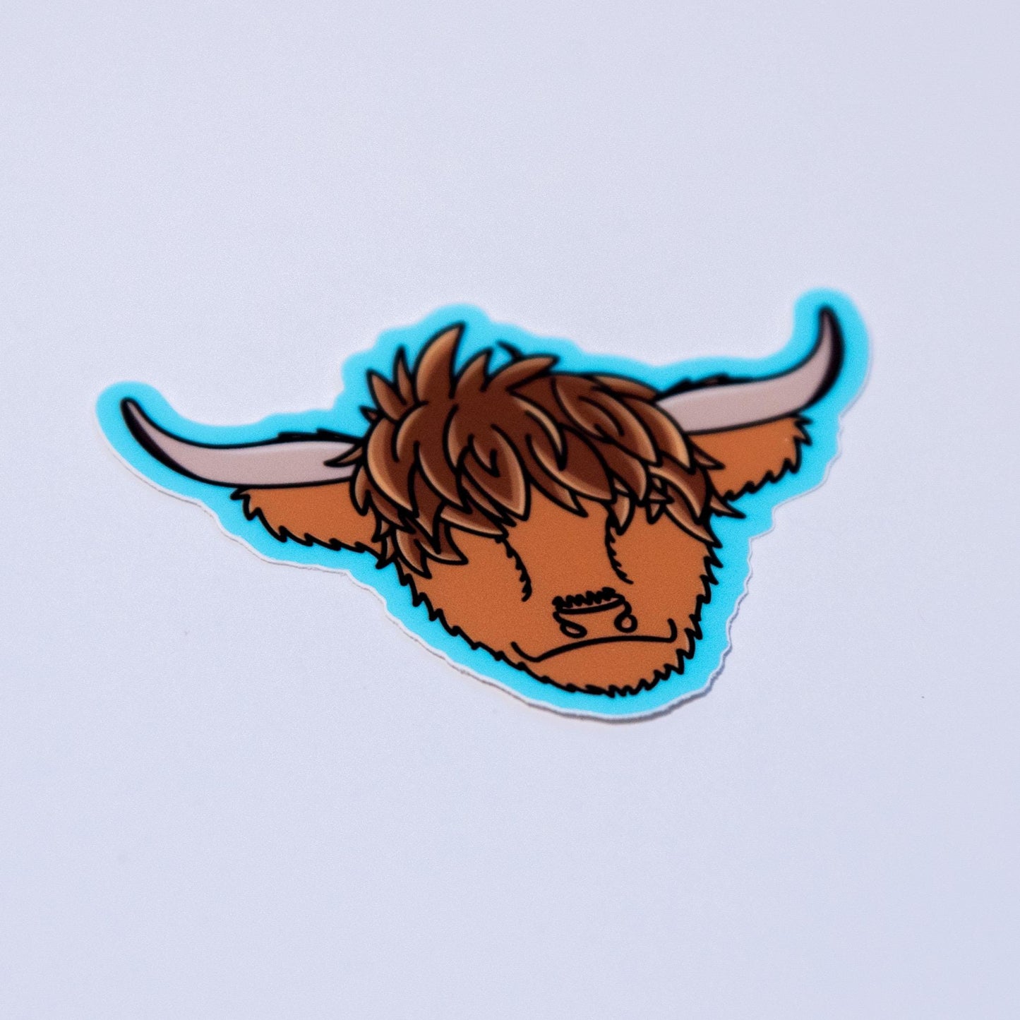 Harry the Highland Cow Sticker