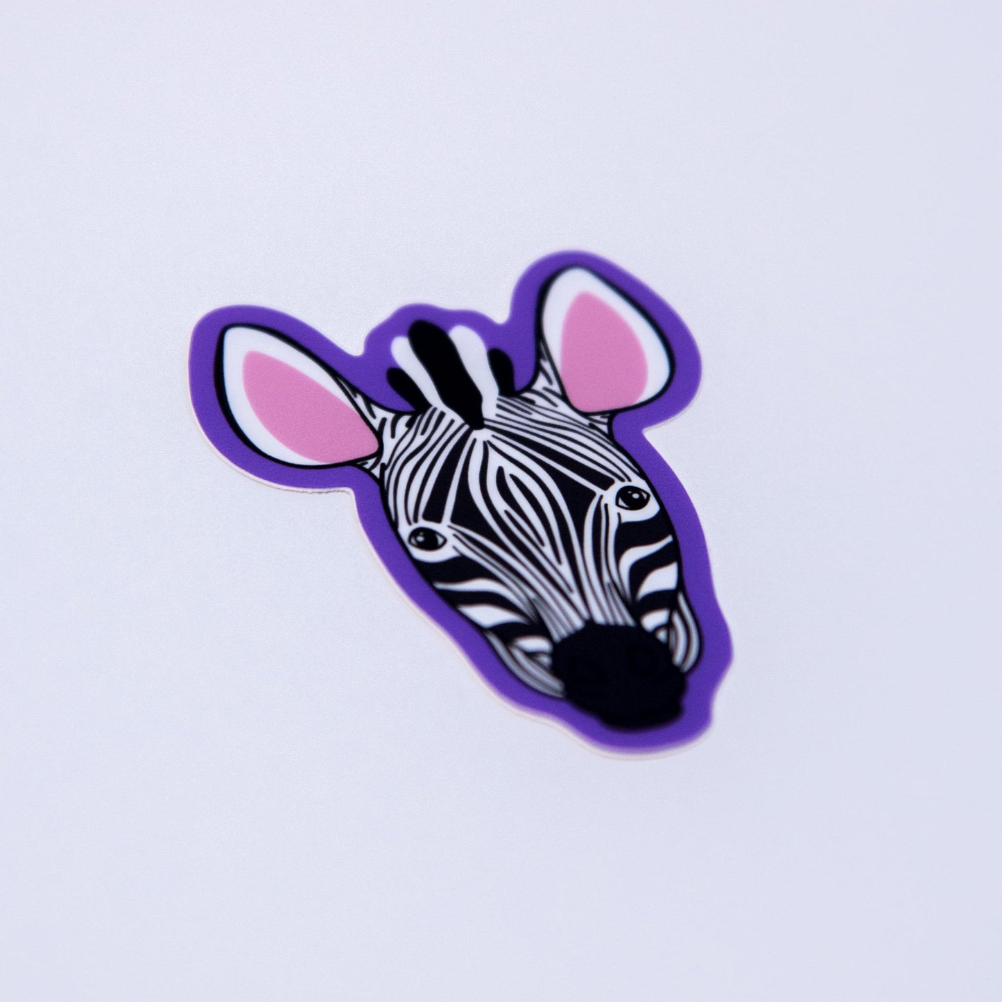 Zoey the Zebra Sticker