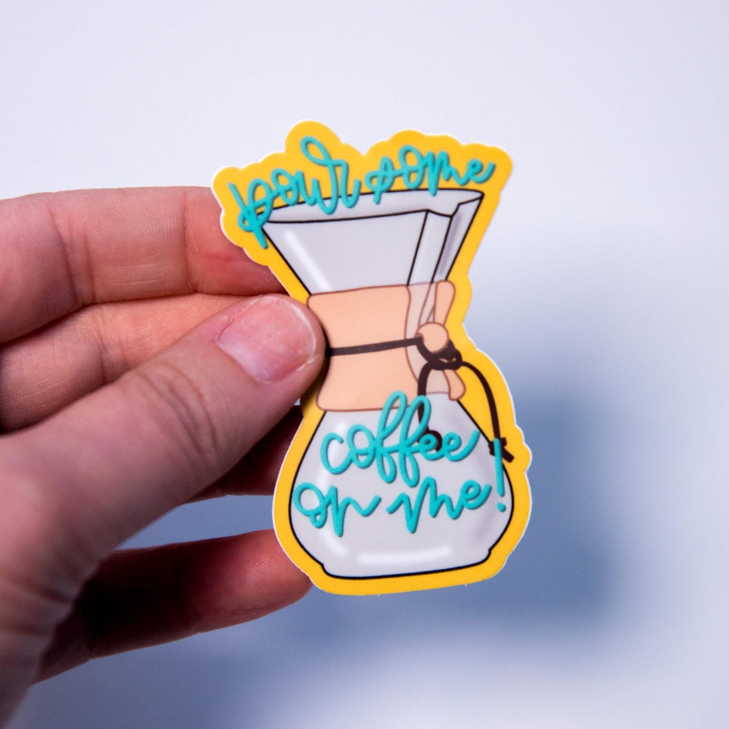 Pour Over Coffee Sticker