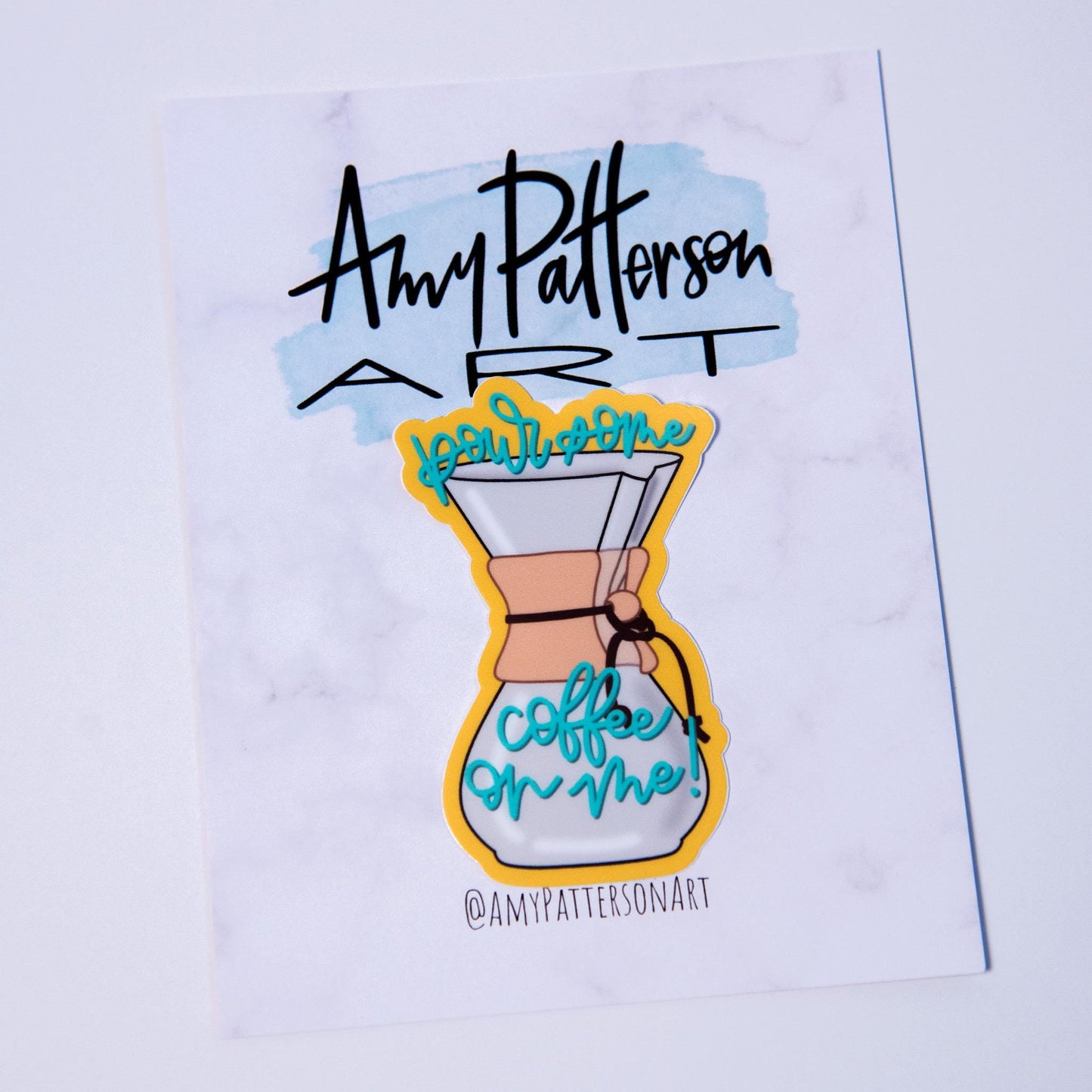 Pour Over Coffee Sticker