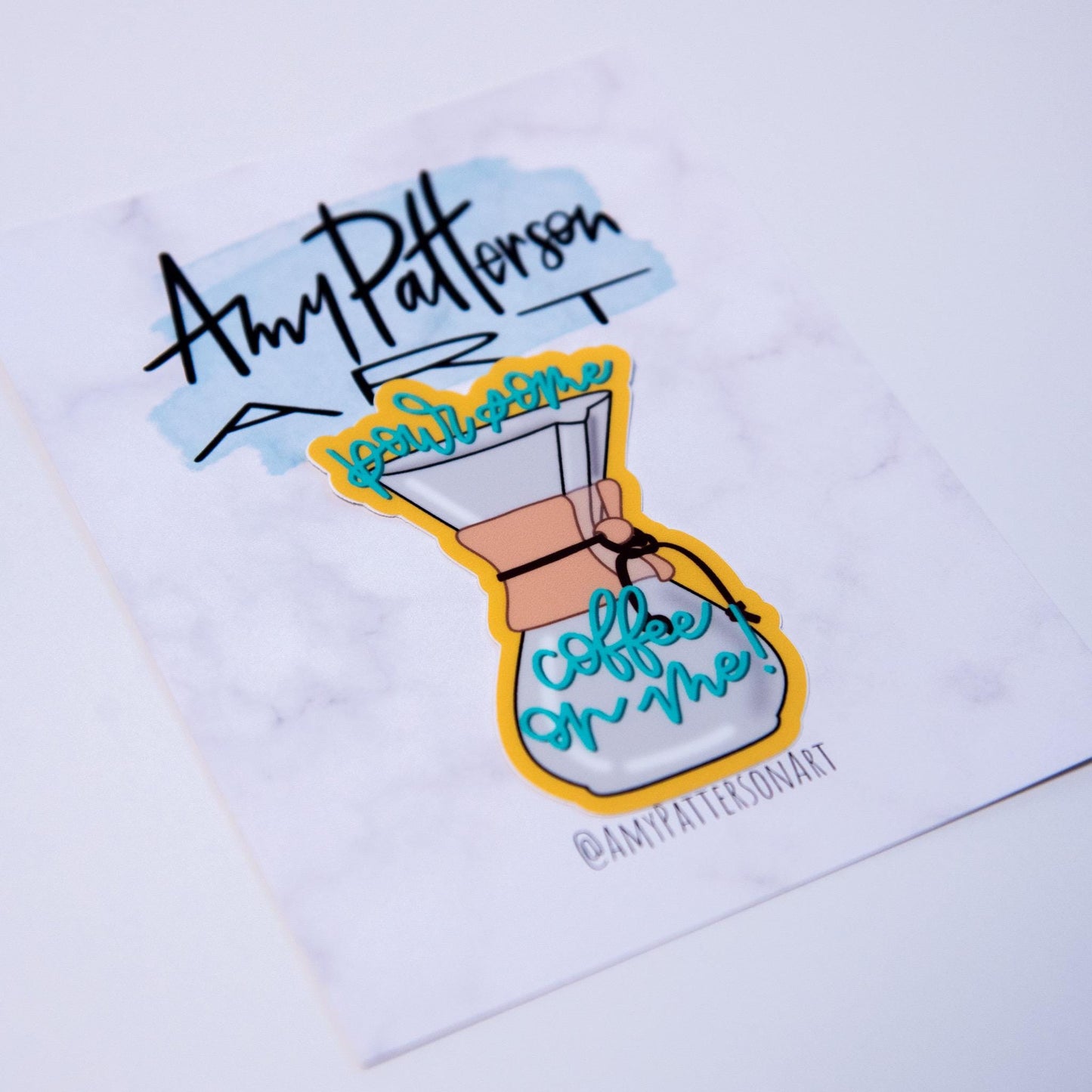Pour Over Coffee Sticker