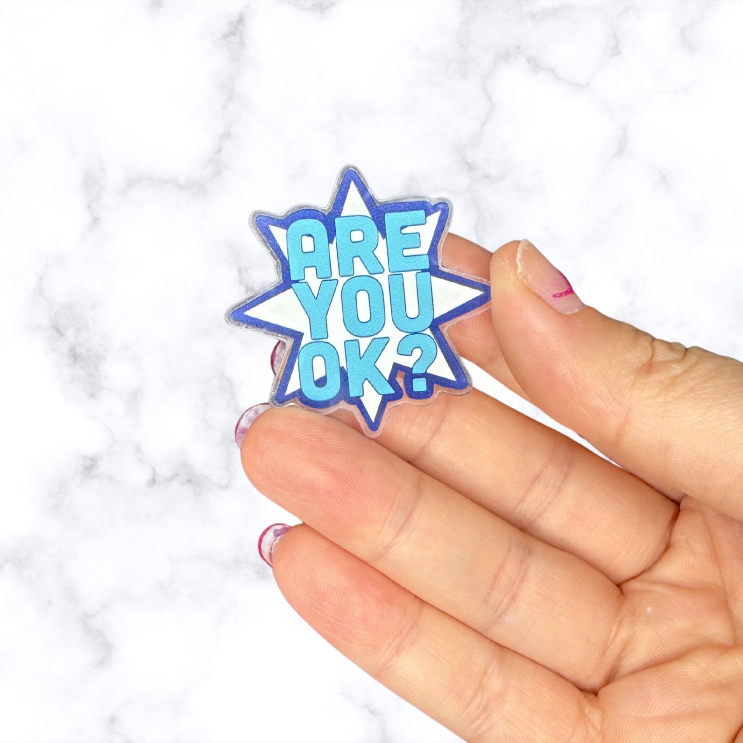 Are You Okay? Minnesota Star Pin