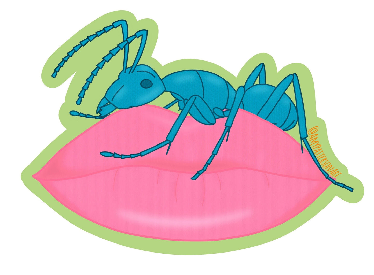 Ant Lip Sticker