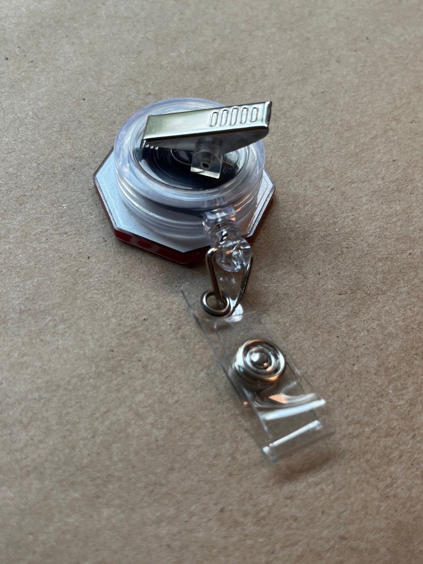 Stop & Drop Badge Reel