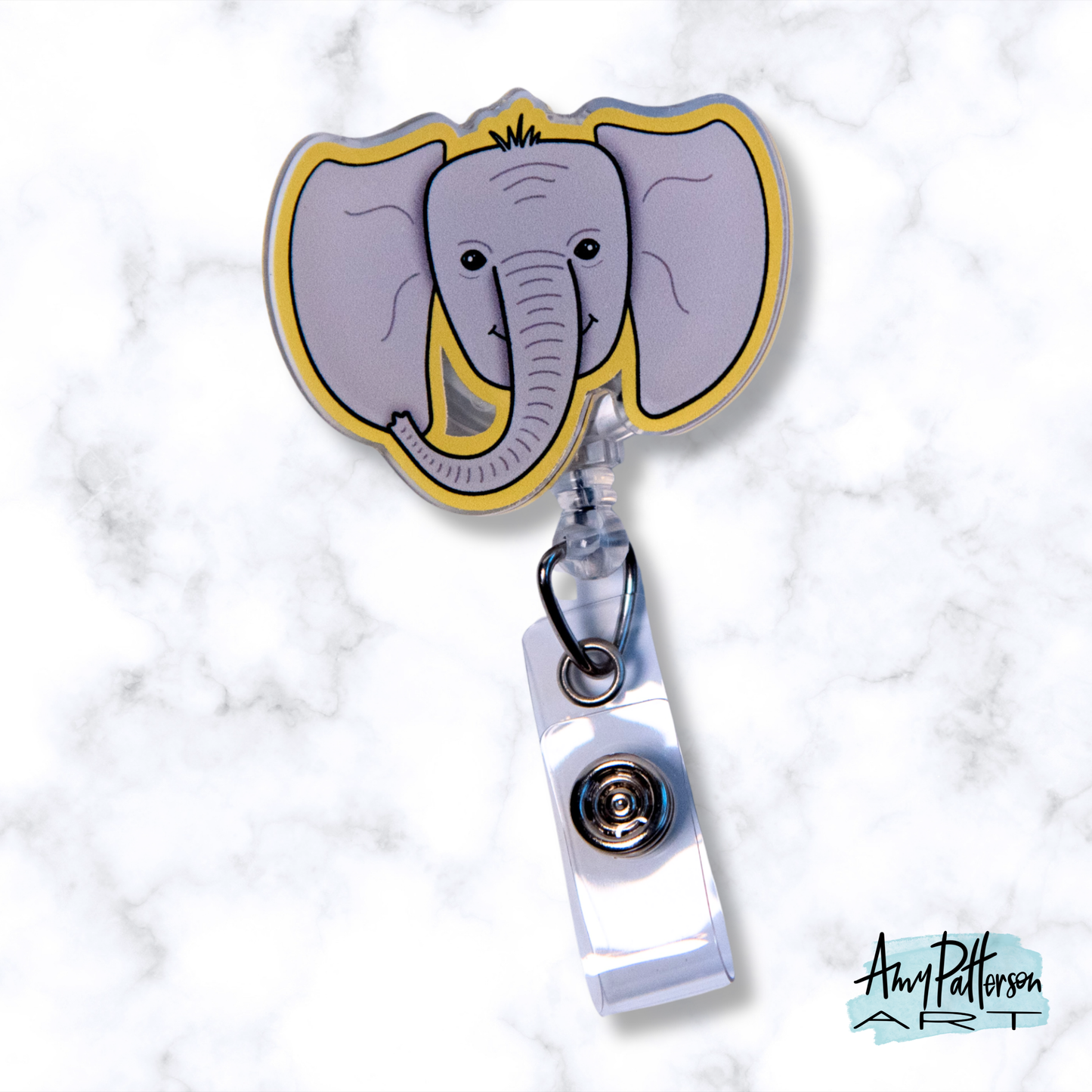 Ellie the Elephant Badge Reel