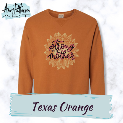 Strong as a Mother - Comfort Wash Tee or Sweatshirt - PRE-ORDER