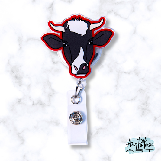 Clara the Cow Badge Reel