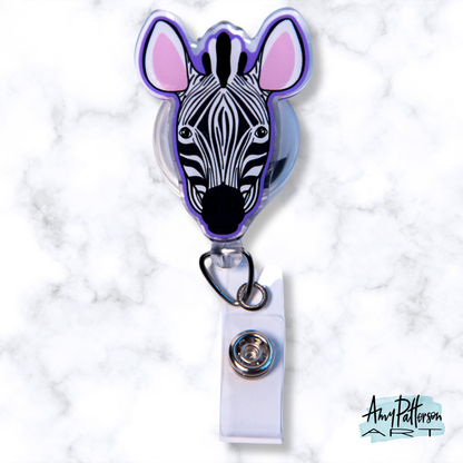 Zoey the Zebra Badge Reel