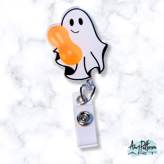 Labor Ghostie Badge Reel