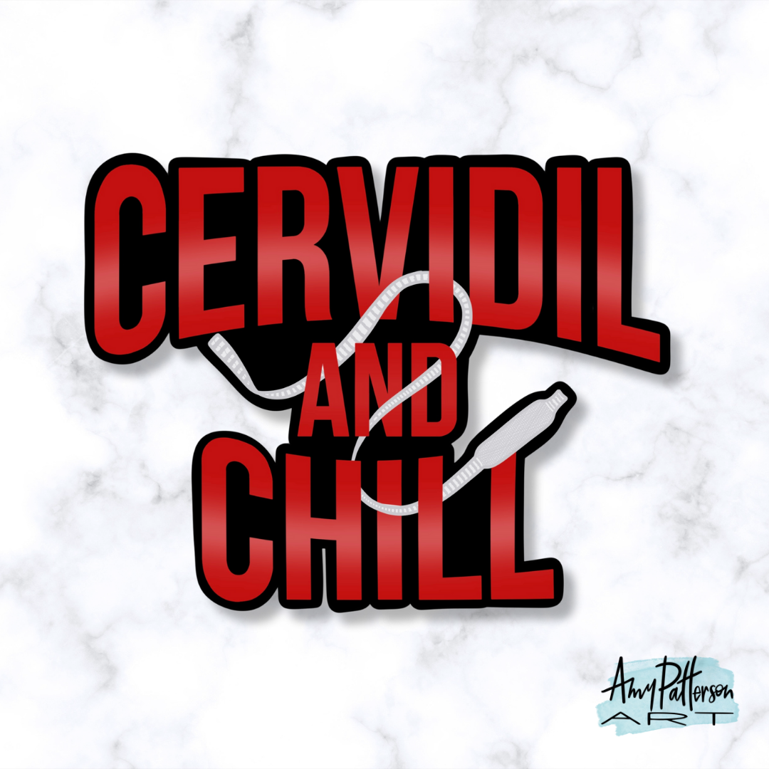 Cervidil & Chill Sticker