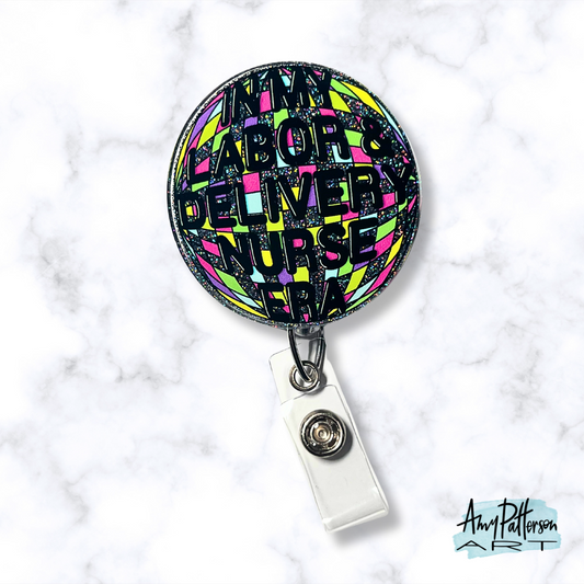 Labor and Delivery Nurse Era Badge Reel