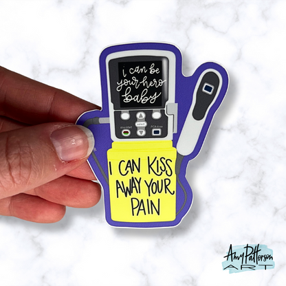 Epidural Pump Sticker