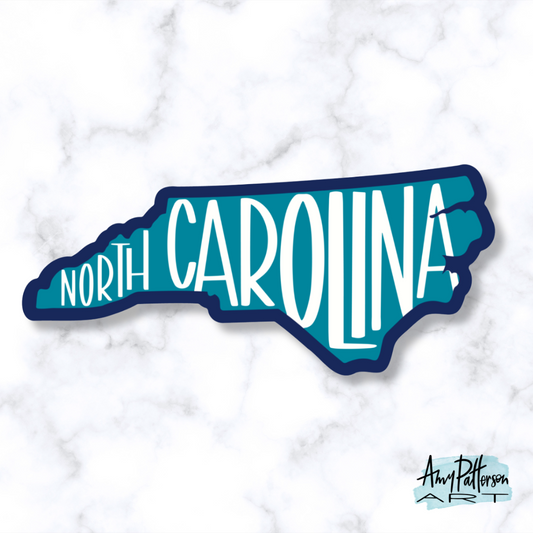 North Carolina State Sticker - UNCW