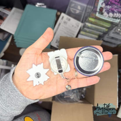 Are You Okay? Interchangeable Badge Reel