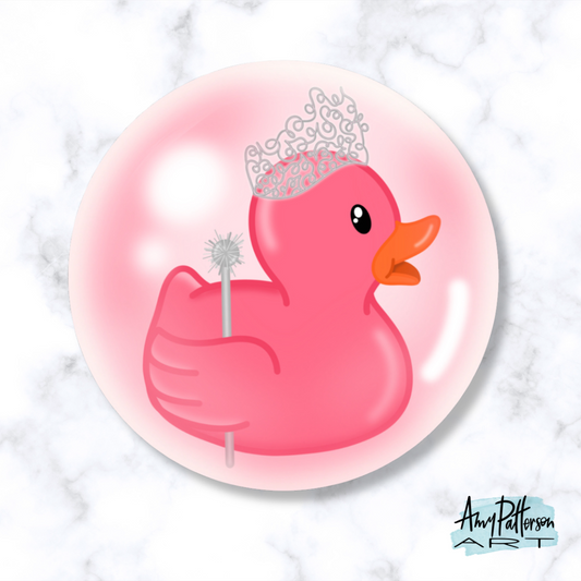 Good Witch Duck Sticker