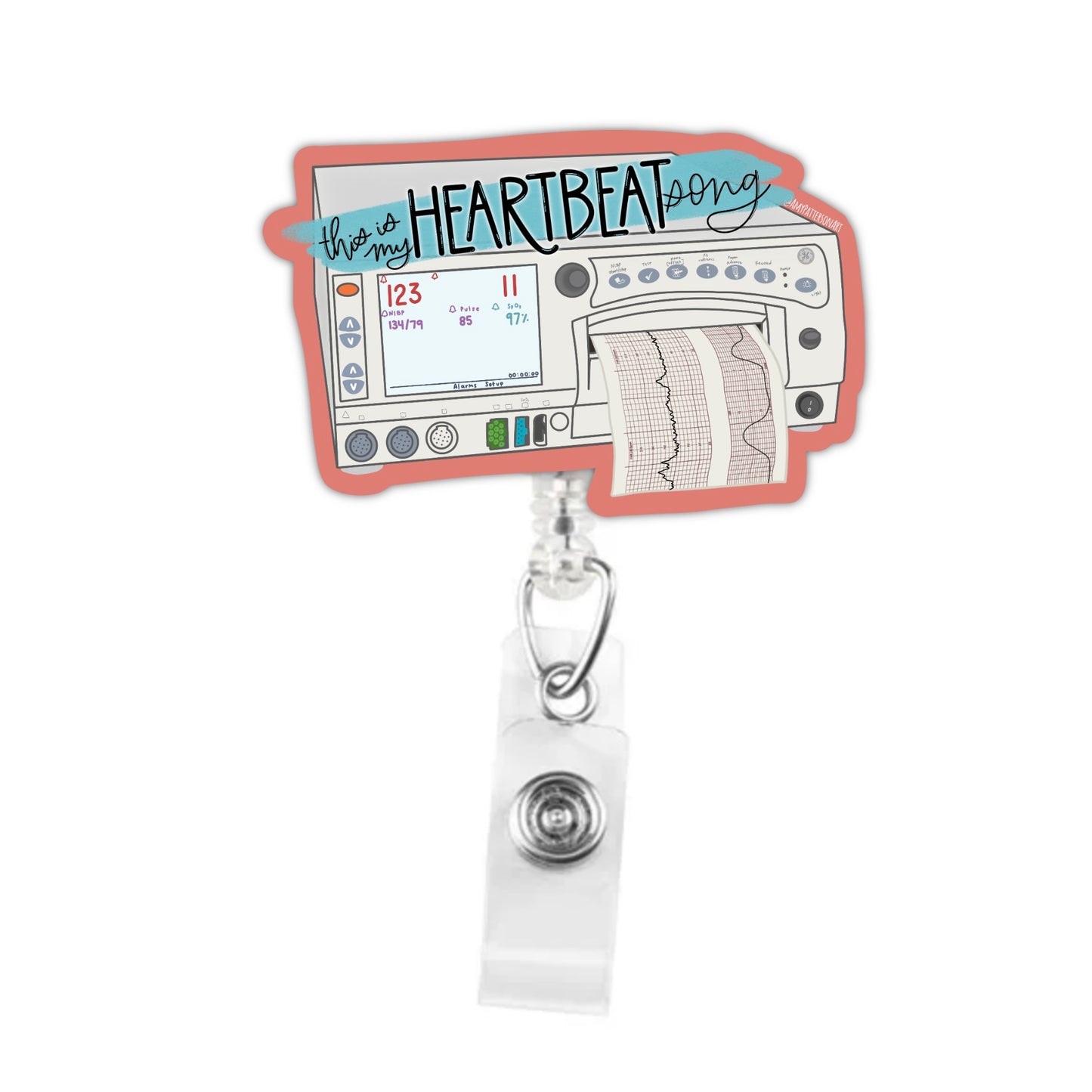 Heartbeat Song Badge Reel