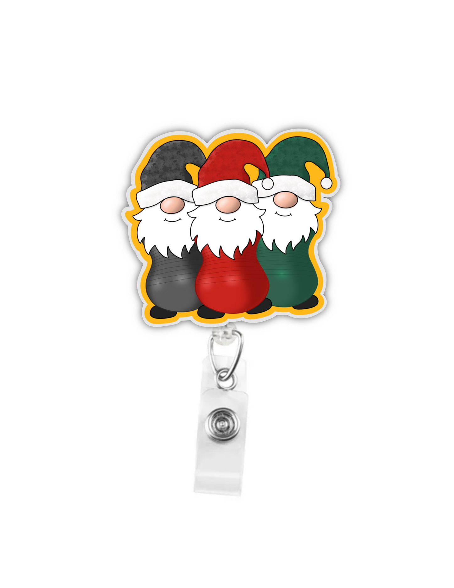 Peanut Ball Gnomies Badge Reel