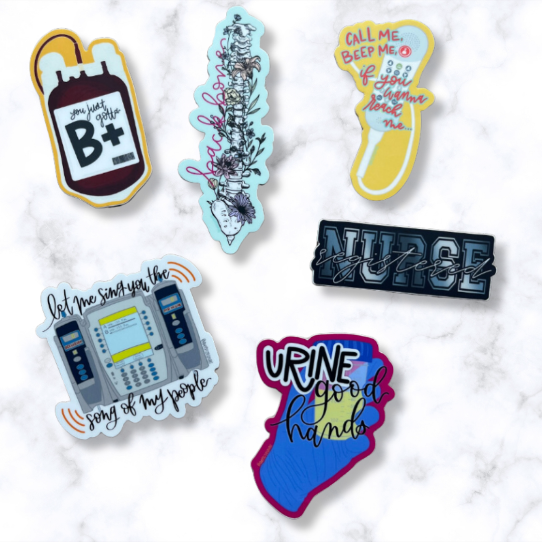 Nurse Mystery Sticker Bundle