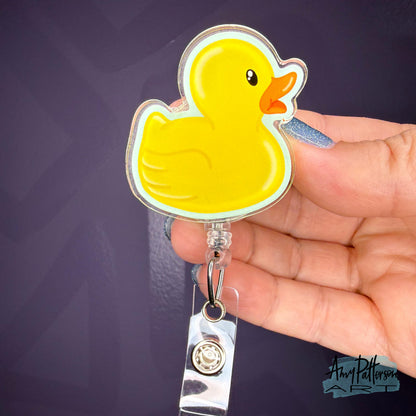 Rubber Duck Badge Reel