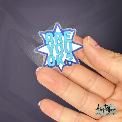 Are You Okay? Minnesota Star Pin