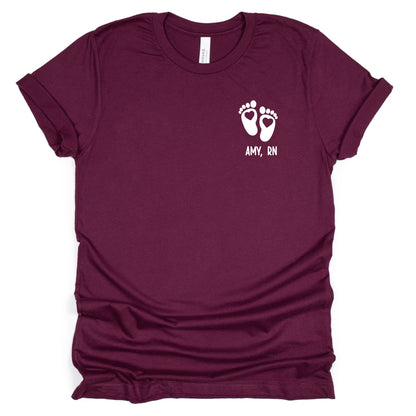 Baby Feet Tee (NICU/Postpartum/Labor & Delivery)