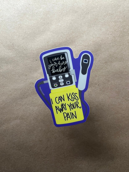 Epidural Pump Sticker